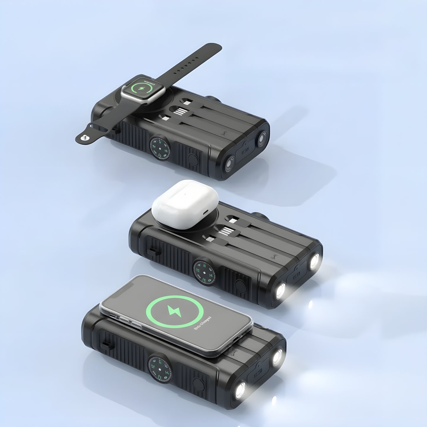 Solar Wireless Power Bank